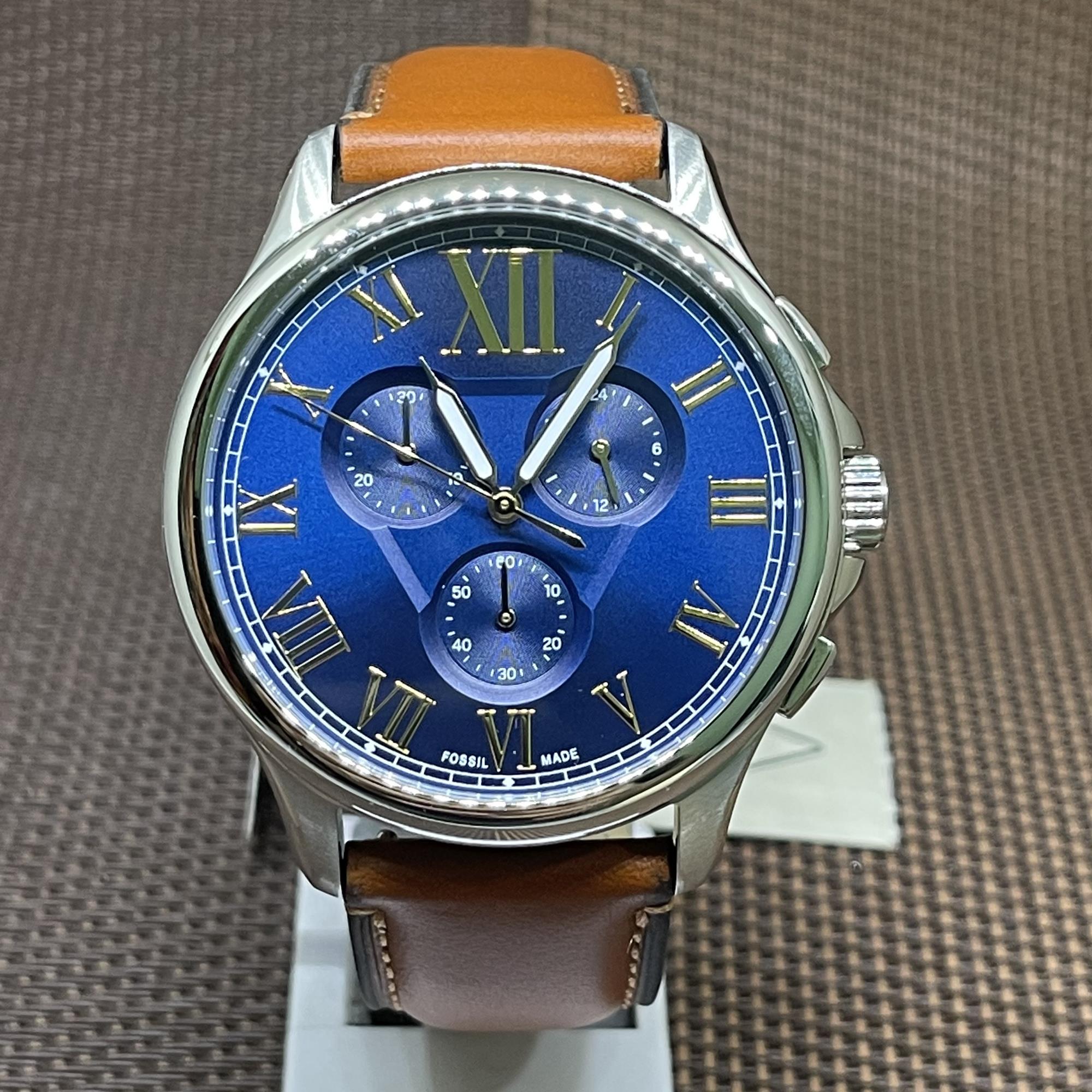 Fossil FS5640 Monty Chronograph Luggage 
