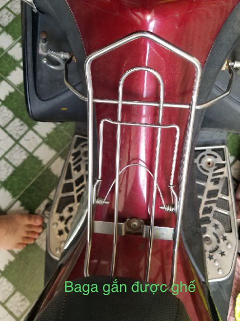 Ghế ngồi xe máy cho bé xe AirBlade - PCX có đai (GHẾ KHÔNG KÈM BAGA)