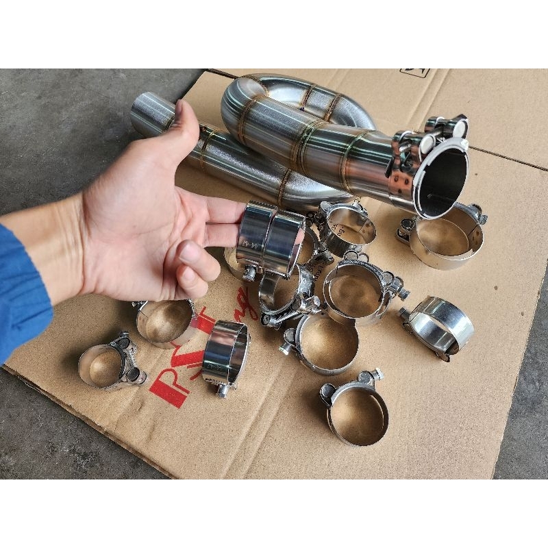 Cổ dê inox 304 siết cổ pô chống xì