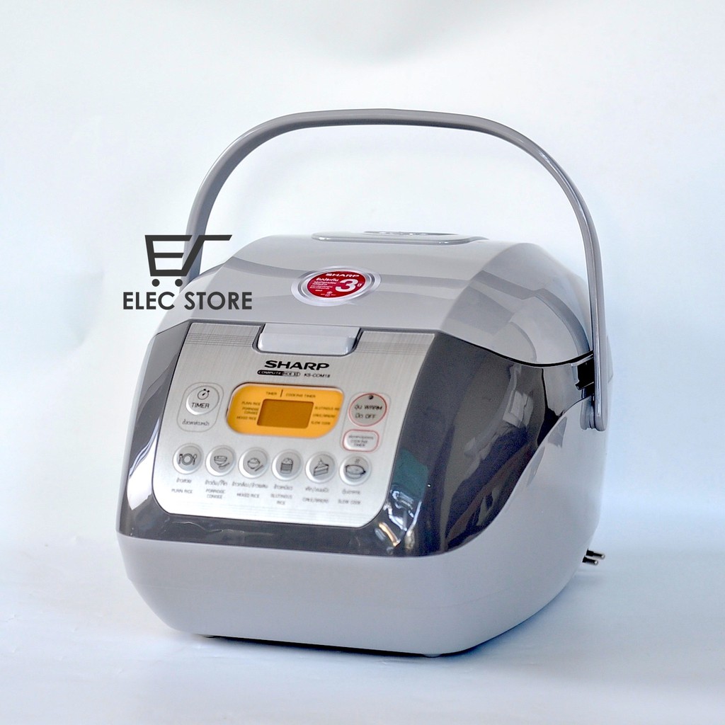 Nồi Cơm Điện SHARP KS-COM18 11.8 Lít Đa Chức Năng - Nhập Khẩu Thái Lan
