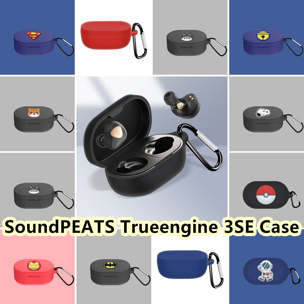 Discount For SoundPEATS Trueengine 3SE Case Creative Pattern for