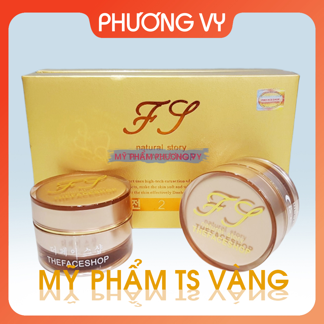 [CHÍNH HÃNG] Mỹ phẩm The Face Shop vàng 2in1, làm sạch nám tàn nhang và dưỡng trắng da, kem nám TS vàng, mỹ phẩm TS vàng