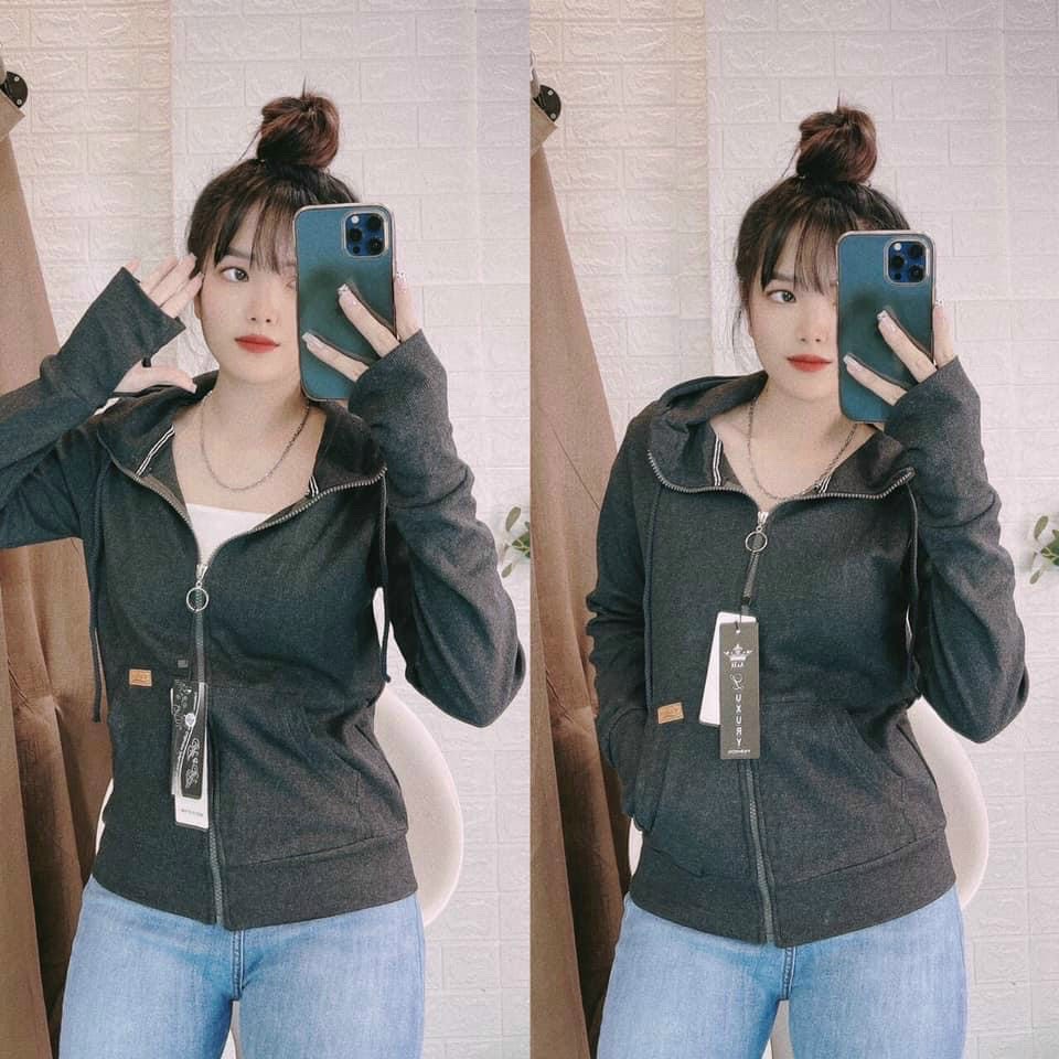 Áo khoác nữ chống nắng thun gân chất tốt, áo khoác chống nắng cao cấp[FREESHIP]