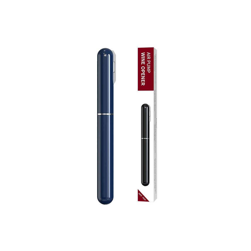 Cavatappi portatile a pressione d'aria LIPS con anello per il dito, perno in acciaio inox per rimuovere il tappo e taglia-capsule, apribottiglie tascabile
_voghion.com
