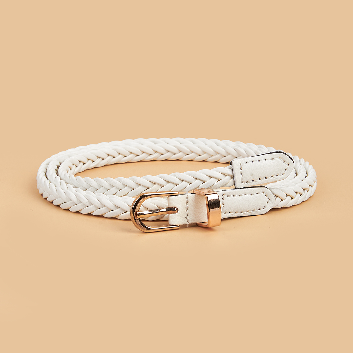 【Hot New Release】 Hand- wax rope buckle belt.
