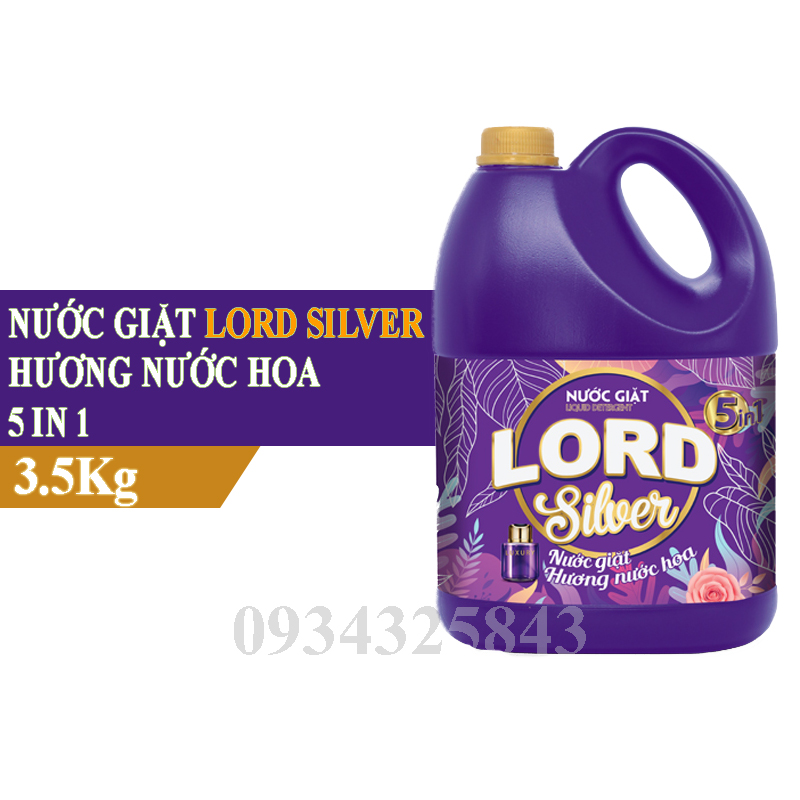 Nước giặt đậm đặc hương nước hoa Lord 3.2KG/3.5KG