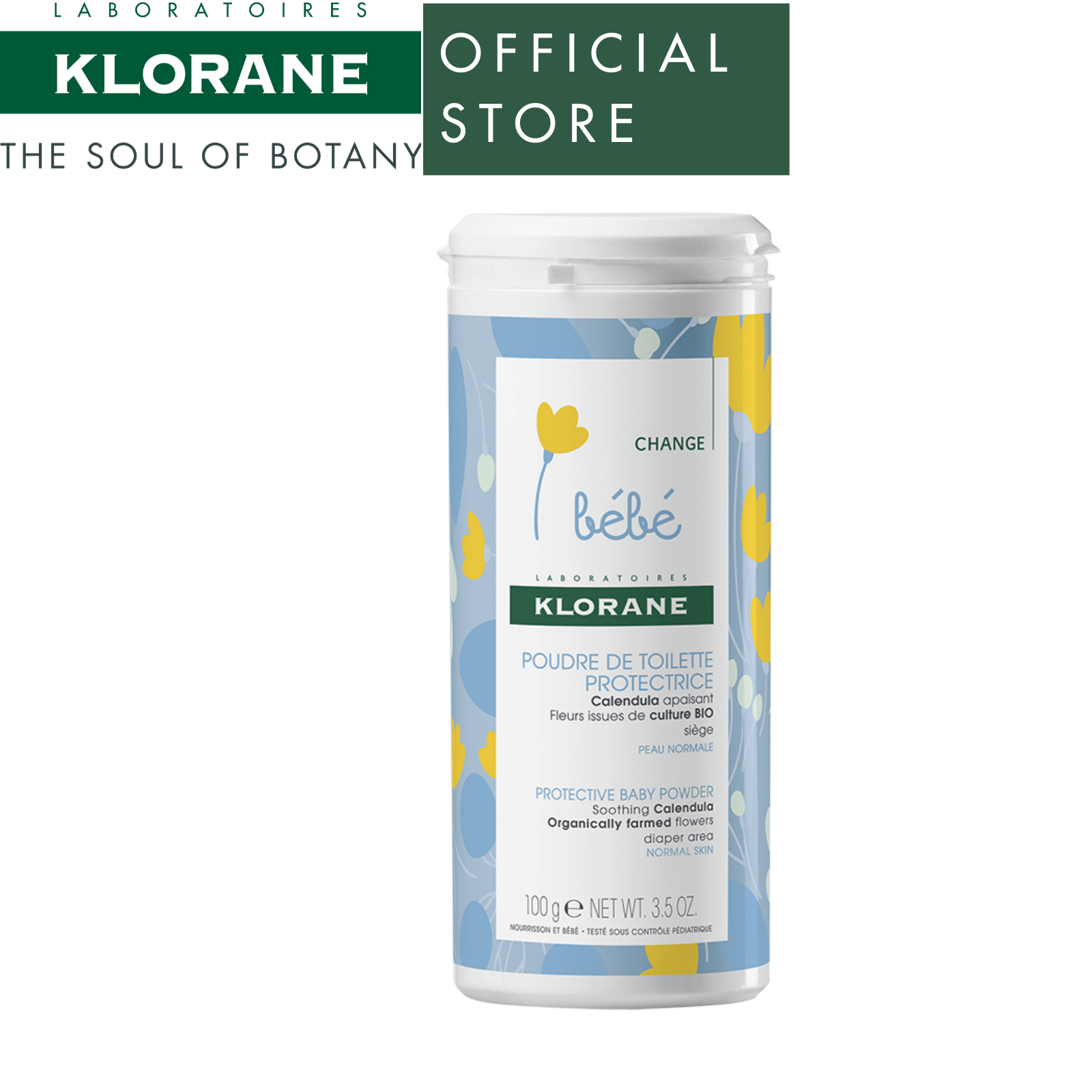 klorane baby powder