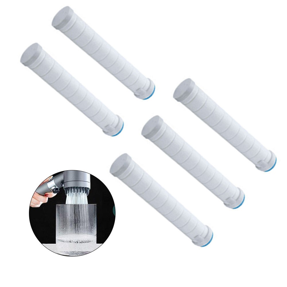 2/5Pcs Universal Filter Shower Head PP Cotton Filter Replacement Shower Filter Filter Element