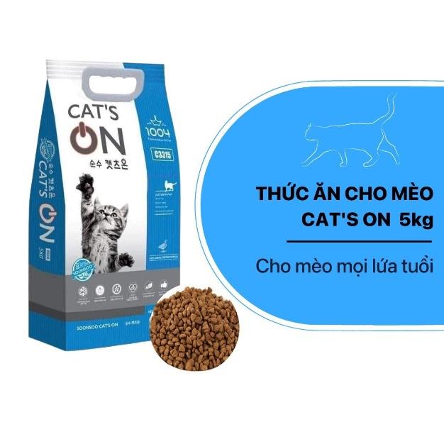 Hạt Cat's On Túi Chiết 1KG Dành Cho Mèo Mọi Lứa Tuổi