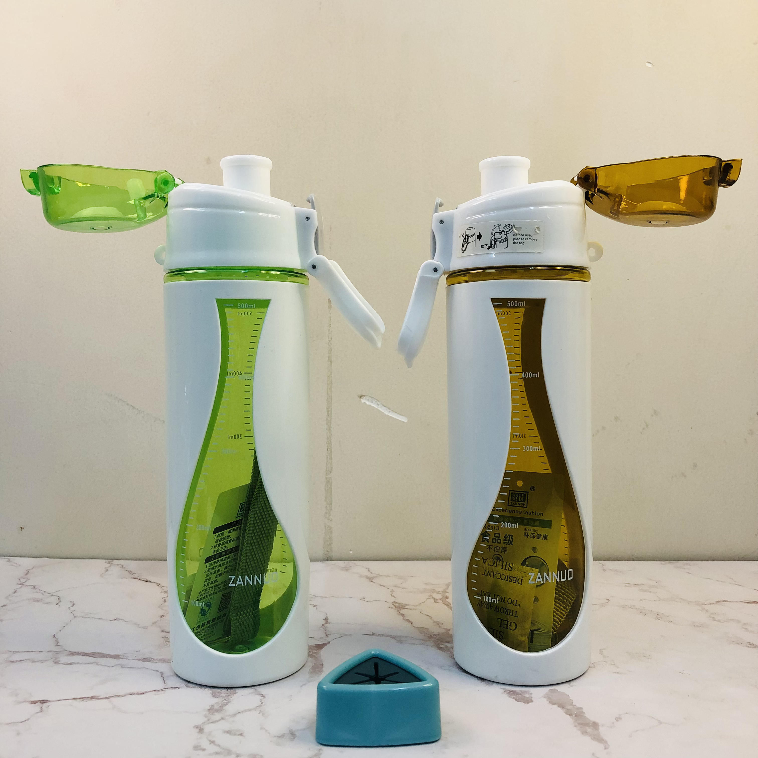 Bình đựng nước, bình nước SANNUO 580ml nhựa cao cấp
