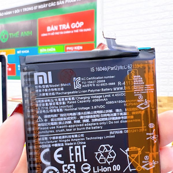 [ ẢNH THẬT ] Pin Xiaomi Mi 10 Lite 5G - BM4R zin
