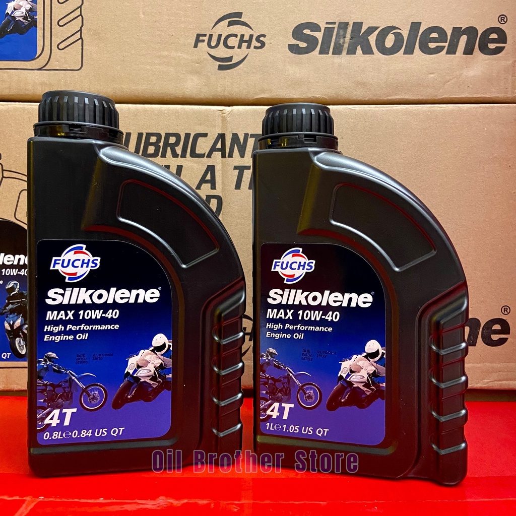 Nhớt xe số Fuchs Silkolene Max SUPER 4 10W40