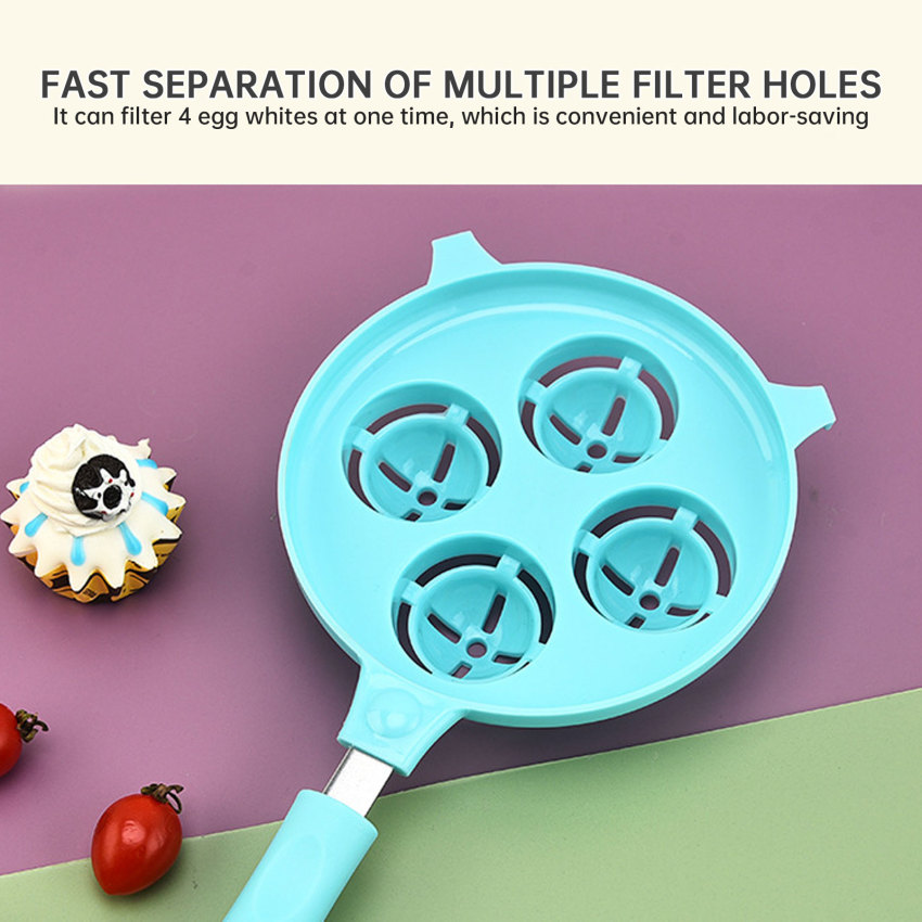 4 In 1 Egg Separator White And Yolk Filter Kitchen Baking Separator For Eggs Kitchen Gadgets Protein Tools Eco Friendly Egg Dividers