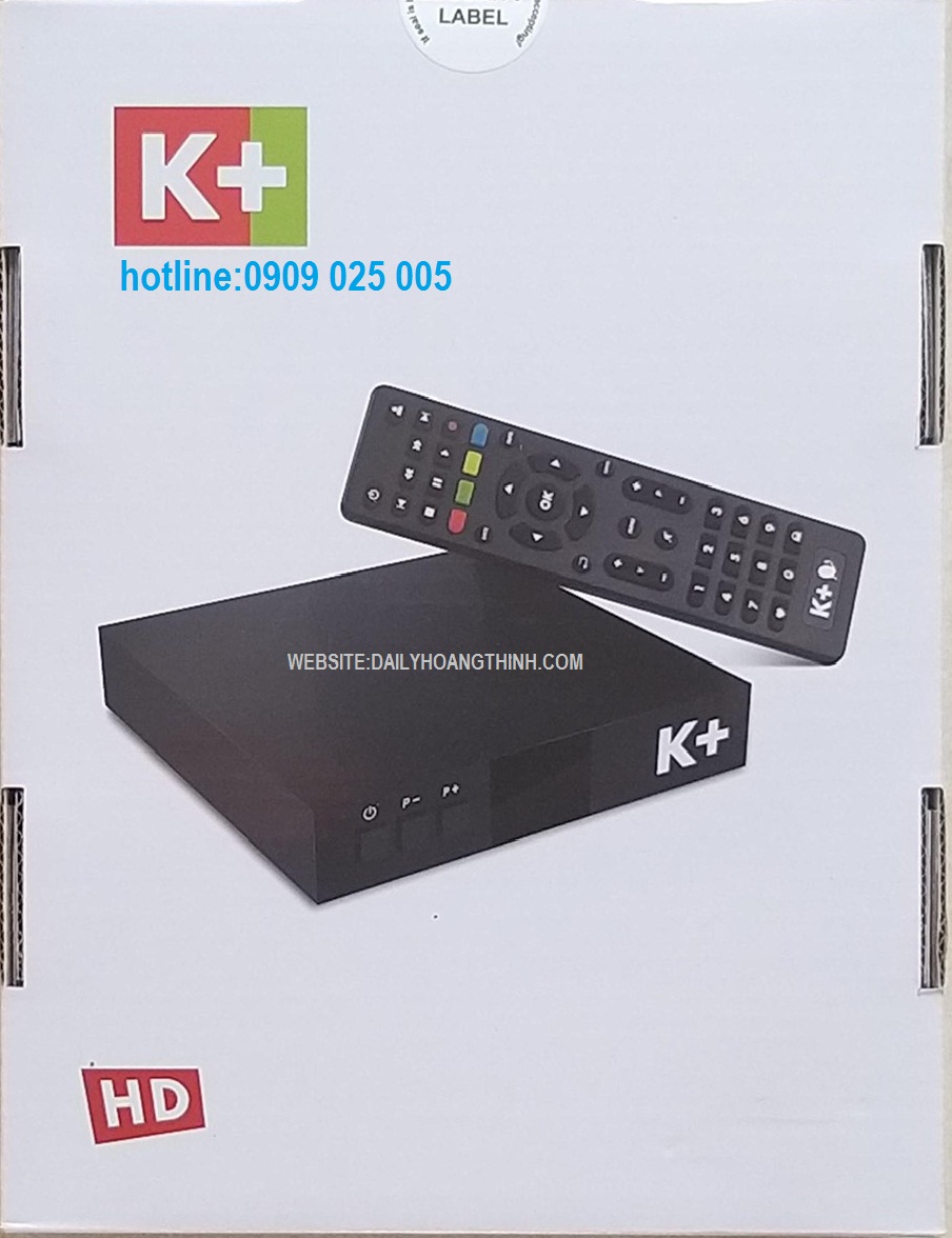 Đầu thu K+ HD mẫu mới Bảo Hành 12 tháng