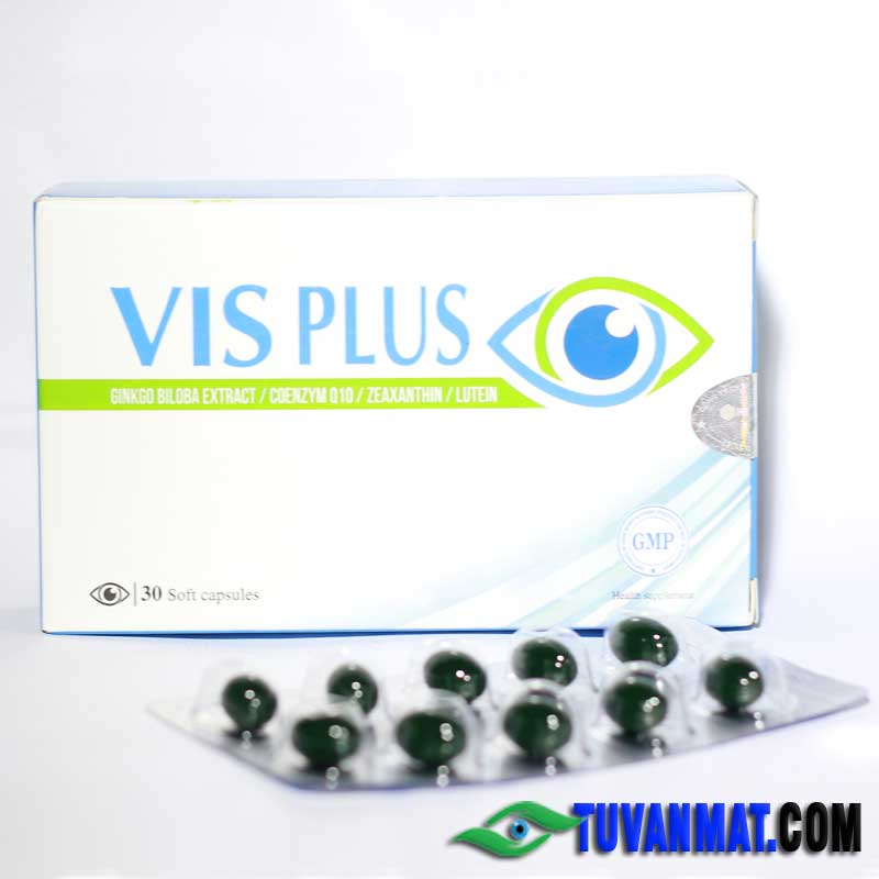 Viên uống bổ mắt Visplus Hộp 30 viên