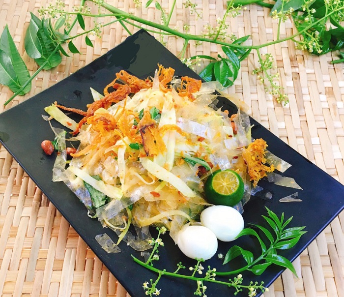 2 bịch bánh tráng trộn khô bò khô mực...