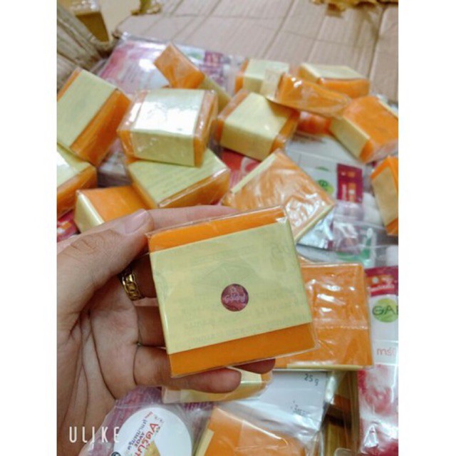 [HCM]Xà phòng soap nghệ trắng da Thái Lan