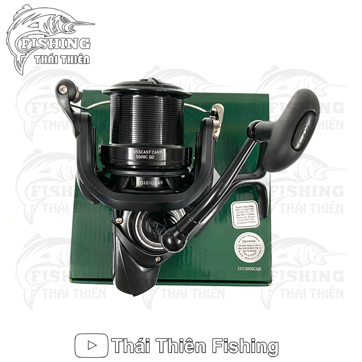 Máy Câu Cá Daiwa CrossCast Carp 5000C QD