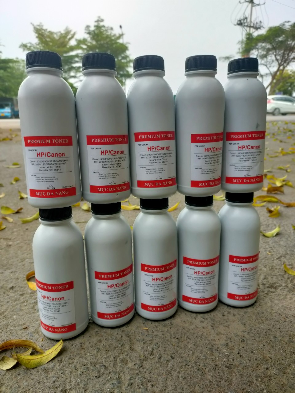 combo 5 chai mực đổ đa năng siêu mịn