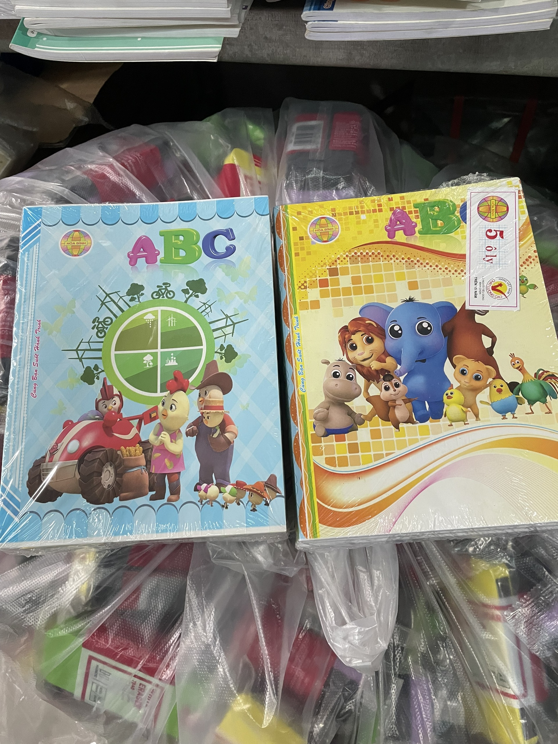 (Lốc 10 Quyển) Tập Vở Học Sinh ABC Hòa Bình 96 Trang (ĐL 80gsm)