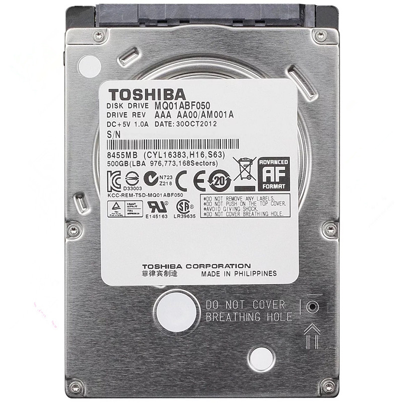 HDD 2.5 SATAII 4TB/2TB/1TB/500GB/320GB/250G for Laptop Internal Hard Drive Disk Internal HDD Drive HD Disco Duro Interno. 