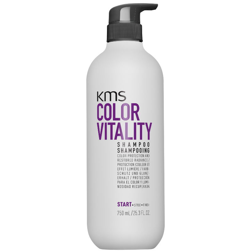 Kms California Color Vitality Shampoo 750ml Prevents Colour Fade Restores Radiance Lazada Singapore