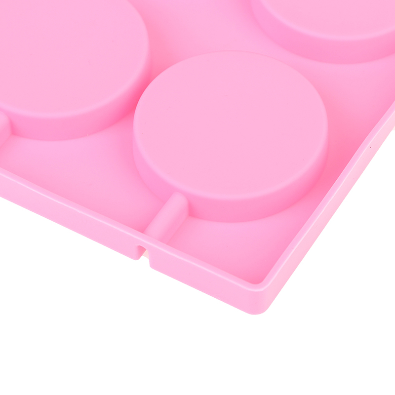 8 Holes Silicone Mold Big Round Lollipop Mold Cake Decorating Tools Kitchen Tool