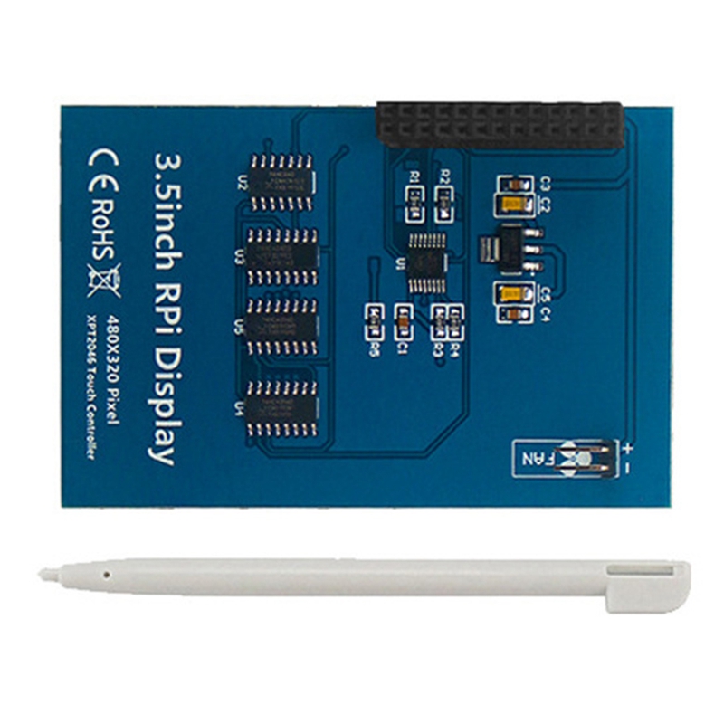 【Sleek】 3.5 inch RPI Display touchscreen 480x320 for Raspberry Pi 5 5B ...