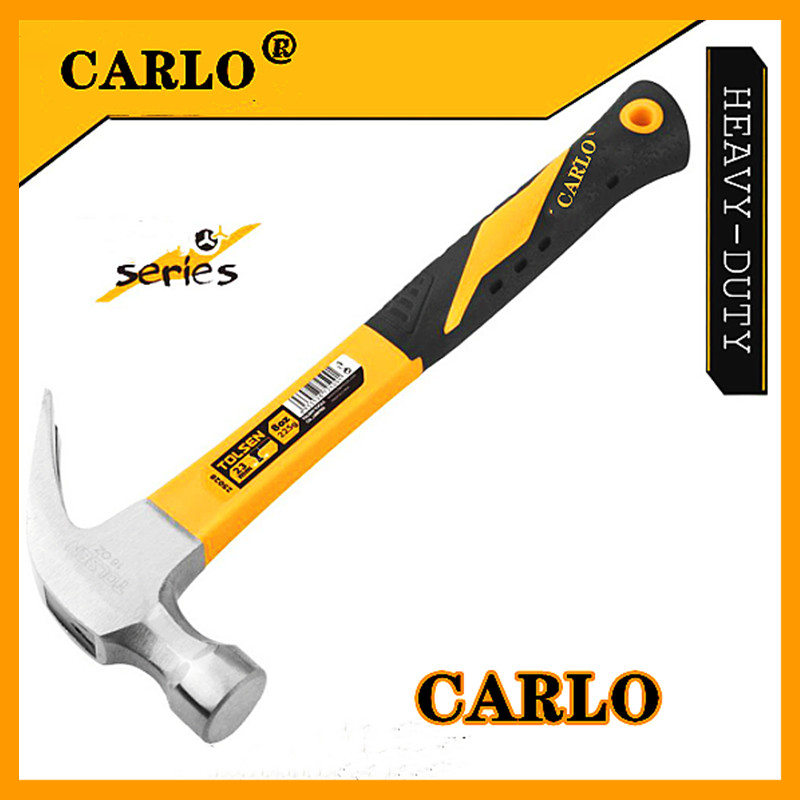 CARLO Claw Hammer (560g / 20Z) Fiberglass Handle 25031