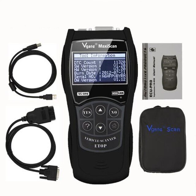 2023 Newest Maxiscan Vgate VS890S OBD2 Diagnostic Scanner VS890 Vgate