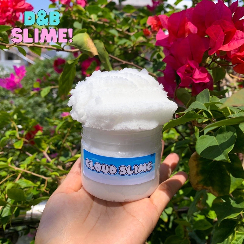 Cloud Slime 100Ml - Chất Nhờn Slime Mây Cao Cấp Giúp Thư Giãn