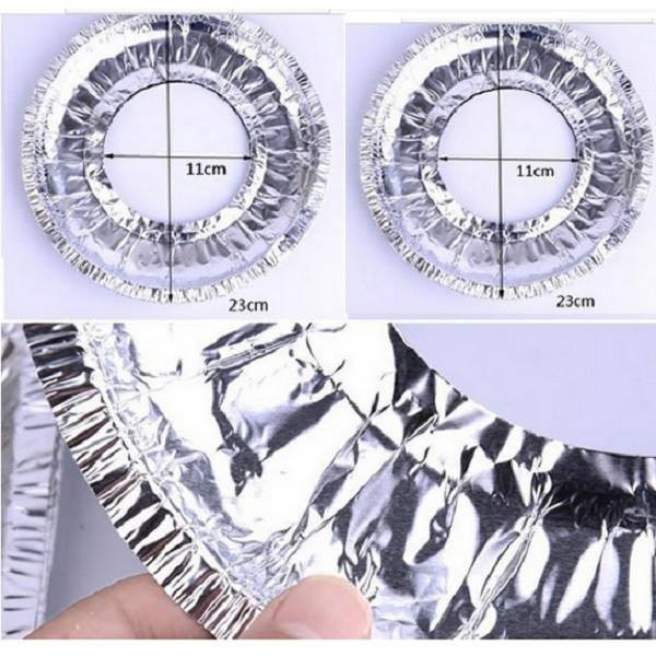 Miếng Bạc Lót Bếp Ga Chống Dầu Mỡ Nhà Bếp ( Set 10 )