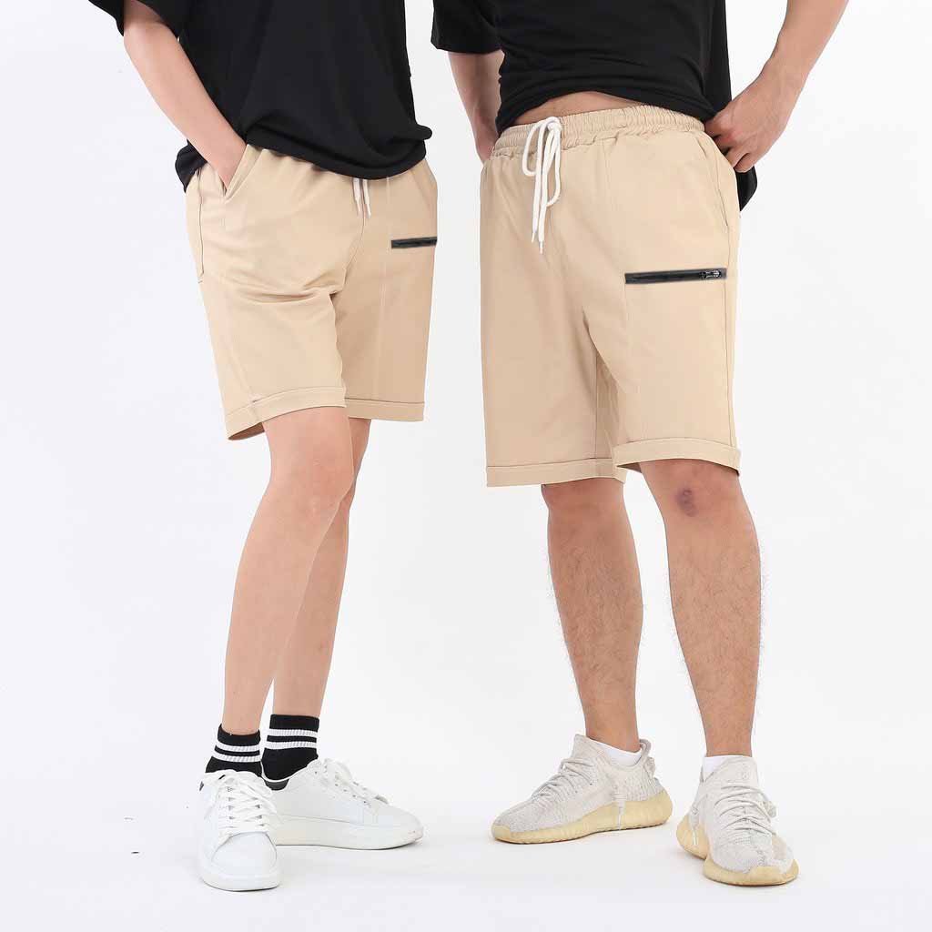 💥 VẢI POLI 💥 Quần Short Thể Thao Chạy Bộ Nam Nữ Có Túi 2 Lớp Hàng Đẹp , QUẦN ĐÙI MẶC NHÀ ĐẸP MÁT THOẢI MÁI M66