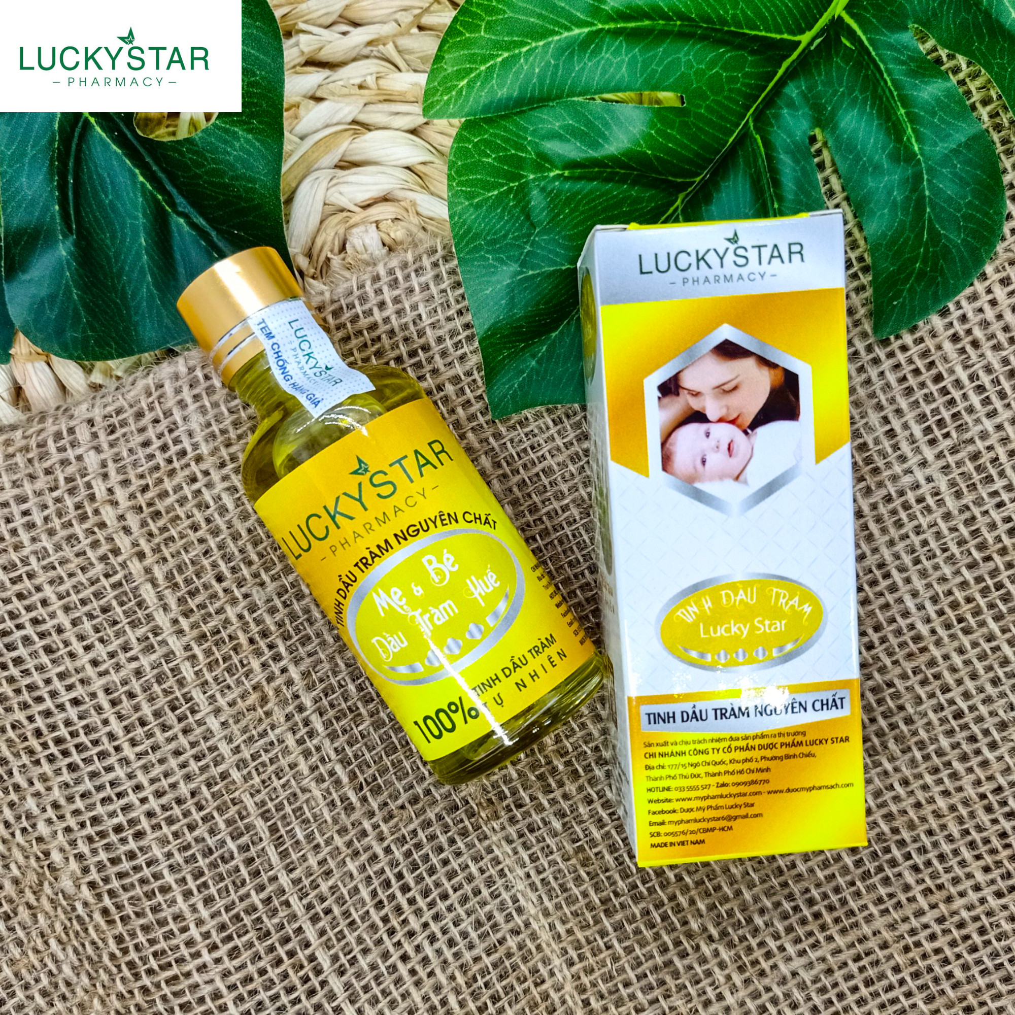 Tinh Dầu Tràm Lucky Star  50ml