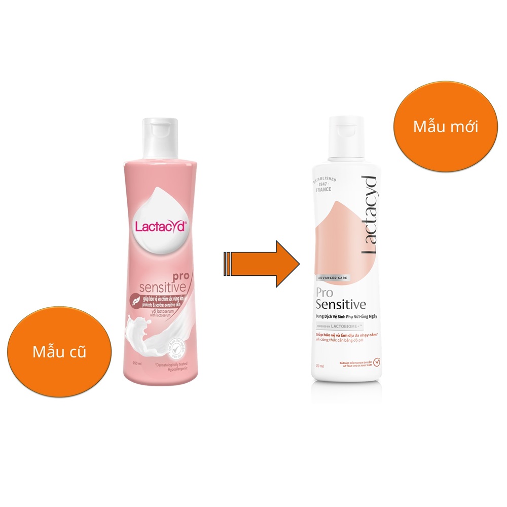Dung Dịch Vệ Sinh Phụ Nữ Lactacyd Pro Sensitive 250ml