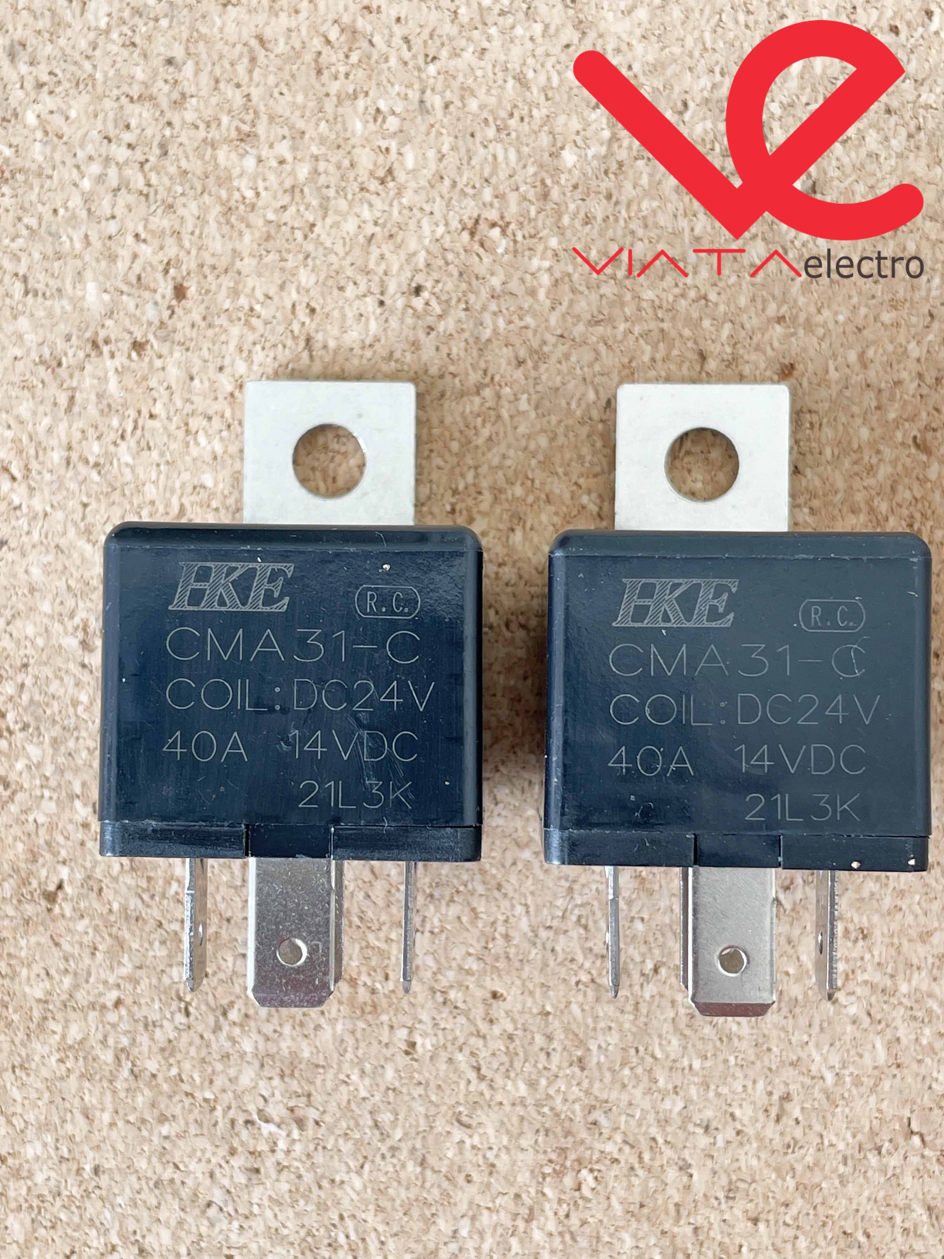 RELAY MOBIL 24V 5PIN (1BUAH) 40A RELAY MOBIL 24V 5 KAKI HKE ASLI CMA31