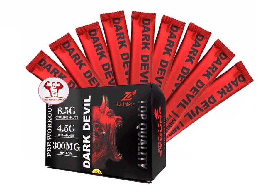 BỘT TĂNG LỰC Z NUTRITION DARK DEVIL  SAMPLE 1 LẦN DÙNG