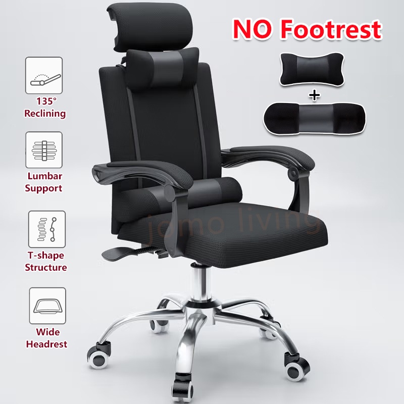 chair with footrest