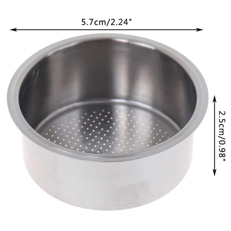 Jettingbuy Amango Coffee Filter Cup 51mm Non Pressurized Filter Basket