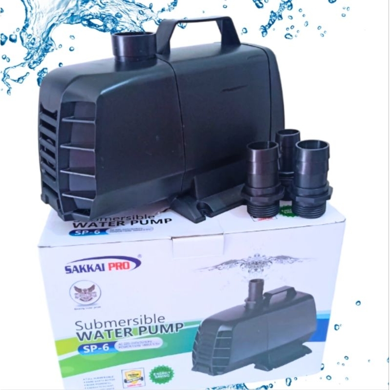 Pompa kolam air mancur energy saving SAKKAI PRO SP 6 Submersible Pump