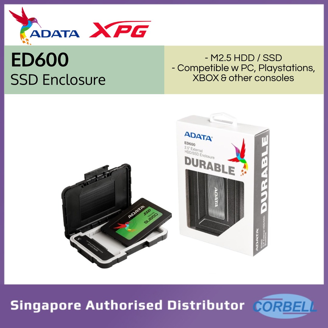 Xpg Adata Hdd Enclosure Adata ED600 External Enclosure Compatible