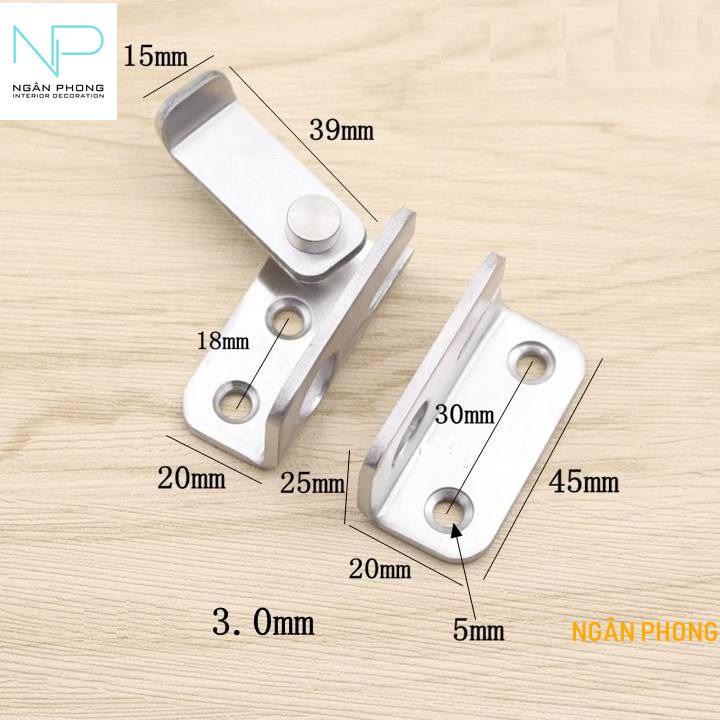 [HCM]COMBO 2 KHÓA AN TOÀN INOX 201