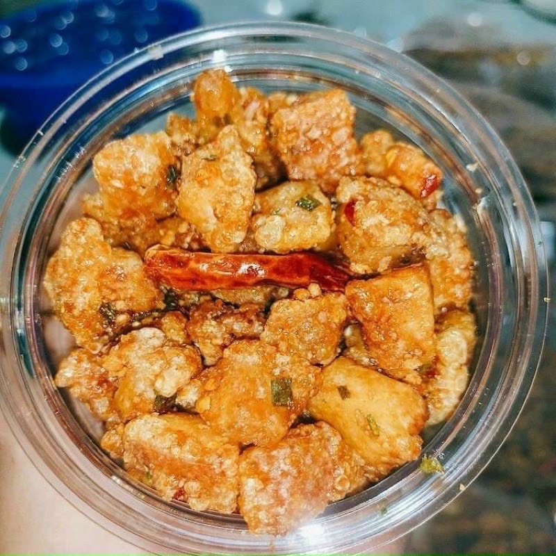 [ 500.gr ] Tóp Mỡ Chiên Mắm Hành giòn Ngon