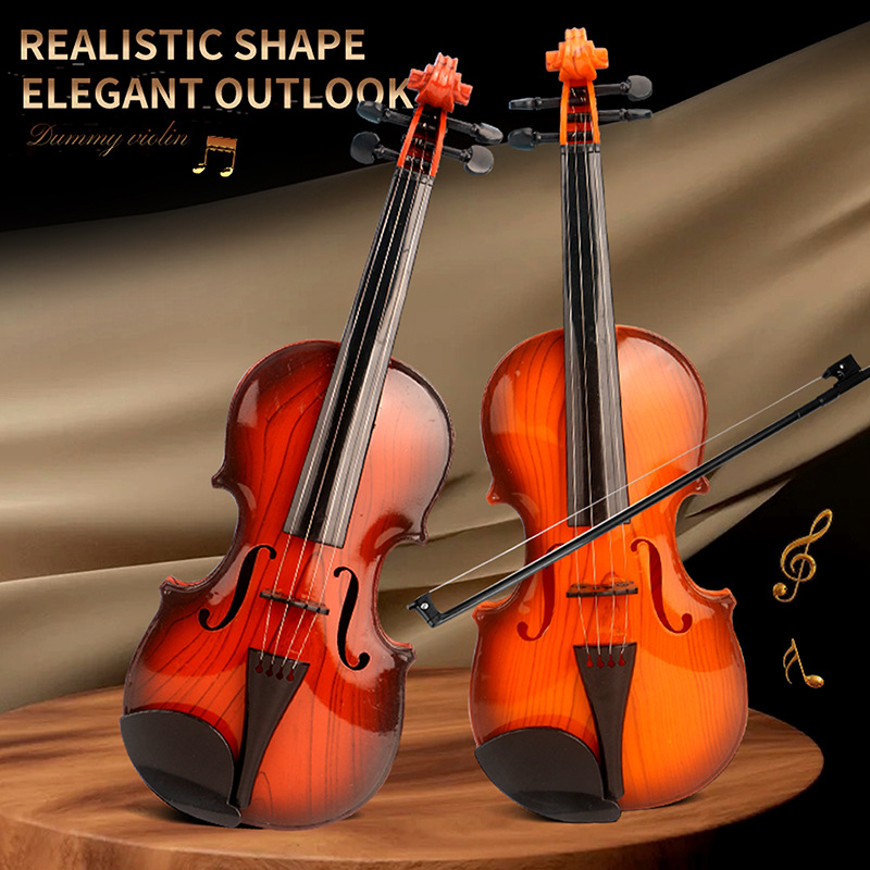 【Seasonal Sale】 Acoustic Violin Toys Adjustable String Musical ...