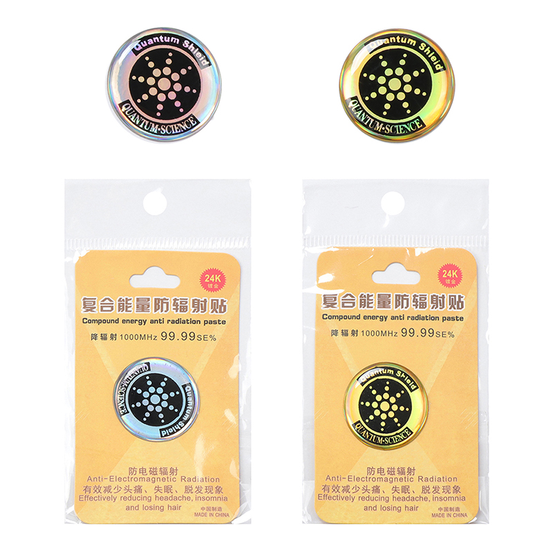 Round Quantum Shield Sticker Anti Radiation Protection Mobile Phone Sticker. 