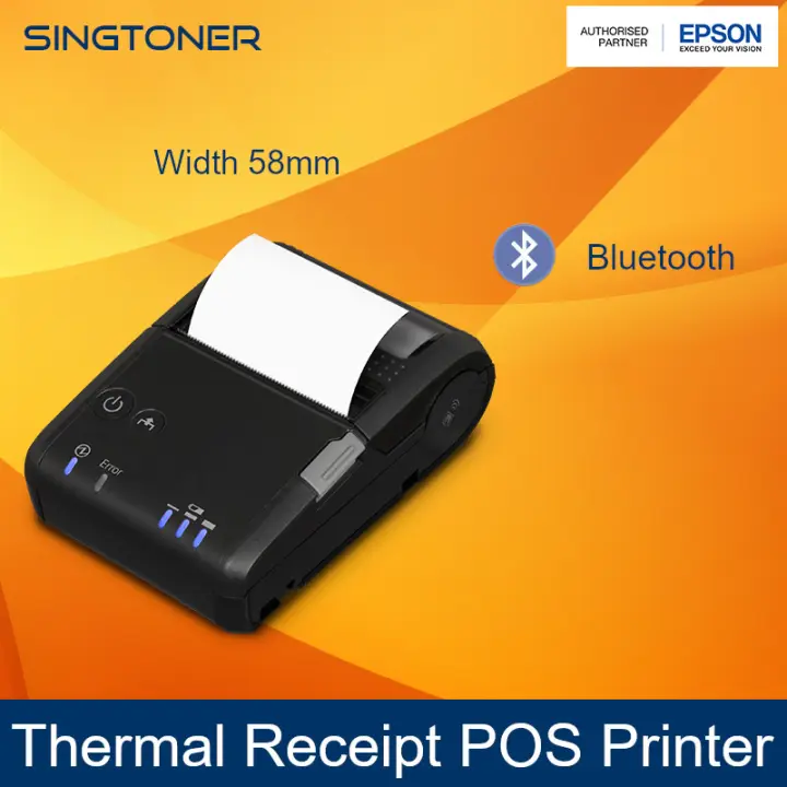 Local Warranty Epson Tm P20 Mobile Thermal Pos Receipt Printer Bluetooth Wifi P20 Tmp20 Lazada Singapore