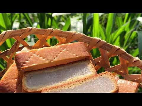 Bánh Xà Lam dừa nướng