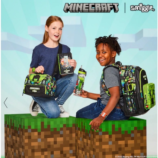 Ba Lô In Hình MINECRAFT Độc Đáo Dành Cho Bé Tiểu Học