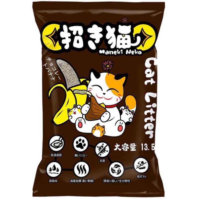 < Cát Vệ Sinh> CÁT Mèo Maneki Neko