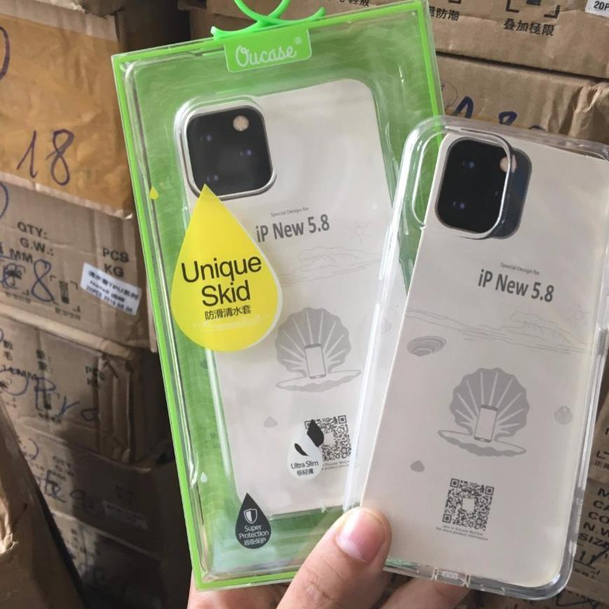 Ốp lưng dẻo Ou case cho iPhone 11/11 Pro/11 Pro max ( trong suốt )